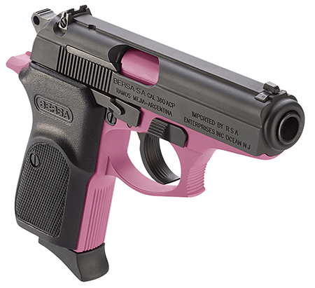 BERSA T380PNK8      THUNDER 380 DA 3.5 8R  BLK/PNK
