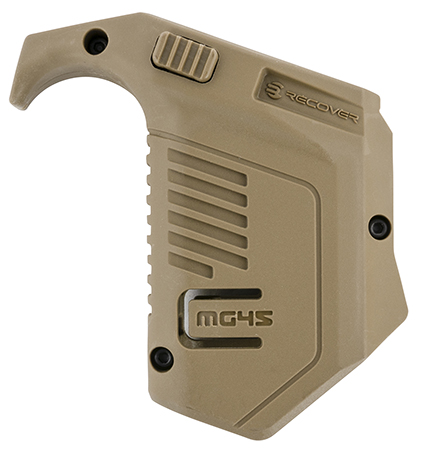 Recover Tactical MG4502 Angled Mag Pouch Double Stack, Tan Polymer, 45 ACP-img-1