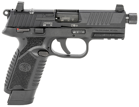 FN 502T 22LR 4.6" 1-15RD 1-10RD BLK