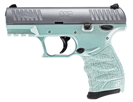 Walther Arms 5083512 CCP M2 + 9mm Luger 8+1 3.54" Barrel, Angel Blue Finis-img-0
