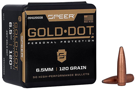 SPEER 264120GDB BULL .264 120 BONDED SP      50/20
