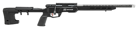 Savage Arms 70256 B22 Precision Lite Bolt 22 LR 18" Carbon Fiber Wrapped B-img-1
