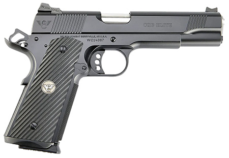 WILSON COMBAT CQB ELITE 5" 9MM 2-10RD MAGS CQB Elite, Full-Size 5", Black Armor-Tuff?, 9mm | (2) 500-9 10rd Mags