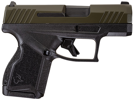 Taurus GX4 9mm BK/MS Green 3" 2x11rd mags