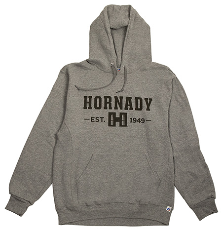 Hornady 99595XXXXL Hoodie Gray Cotton/Polyester Long Sleeve 4XL-img-1