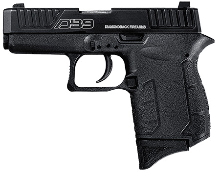 DBF DB9 9MM 3" 6RD BLK
