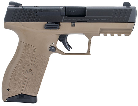 IWI MASADA OR 9MM 4.1" 10RD FDE NS
