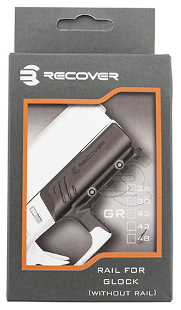 Recover Tactical GR4801 Full Size Rail for Glock 48 Black-img-1