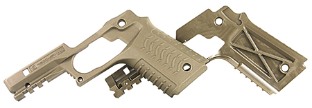 REC CC3H-02      1911 GRIP AND RAIL SYSTEM TAN