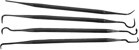 TIPTON GUN CLEANING PICKS SET OF 4