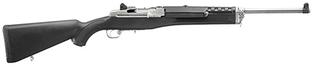 RUGER MINI-14 RANCH RIFLE 5.56 18.5" STS BLK SYNTH 5RD