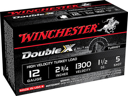 WIN DBL X HV TRKY 12GA 2.75" #5 10/