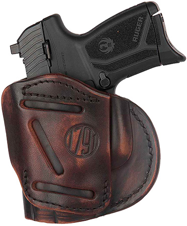 1791 4 Way Holster Vintage Brn RH Sz 4