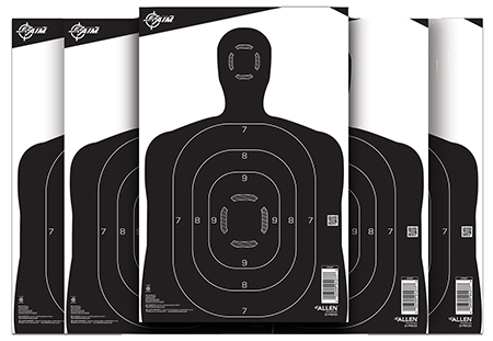 ALLEN EZ AIM SILHOUETTE 12X18 25PK