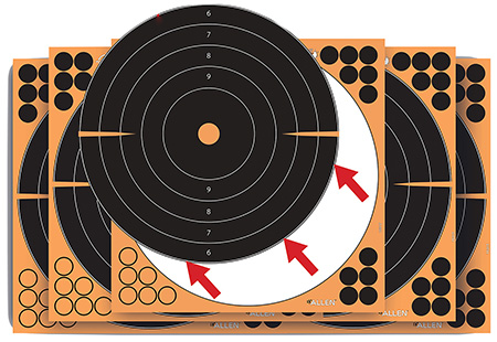 EZaim Adhesive Splash Bullseye 12in 10p