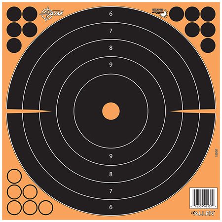 ALLEN EZAIM ADHESIVE SPLASH 12IN BULLSEYE 25 PACK