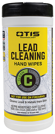 OTIS FG-40C-LRW    LEAD CLN HND WIPES CAN    40CT