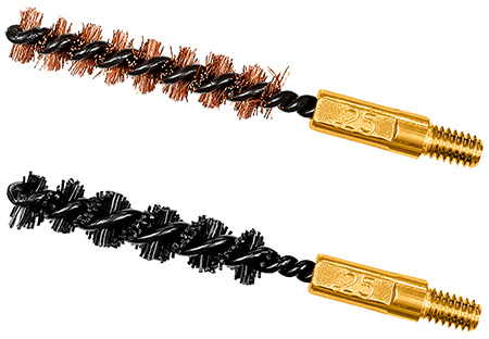 BORE BRUSH 2PK NYLON/BRONZE