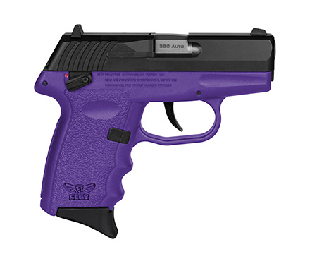 SCCY Industries CPX-4CBPU CPX-4 380 ACP 10+1 2.96" Purple Polymer Serrated-img-1