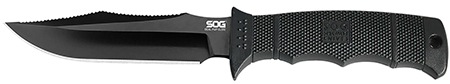 SEAL PUP ELITE - NYLON SHEATH - BLACK TINI- STRAIGHT EDGE