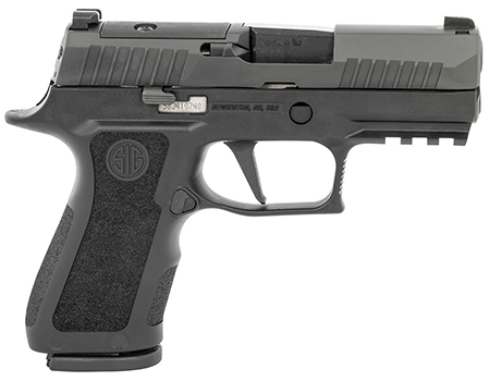 SIG P320 Xseries 9mm BLK 3.6in (2) 15rd Steel Mag