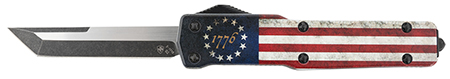 TEMP MZBRF221  SLIM ZINC BETSY ROSS FLAG TANTO