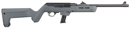 RUGER PC BKPKR 9MM 16" 10RD GRY THRD