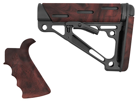 HOG 15456   AR15 KIT GRIP/STOCK RED LAVA