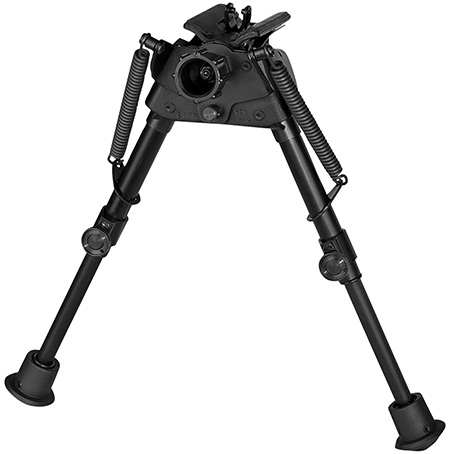 HARRIS BIPOD 6-9" ROTATE SELF LEVEL