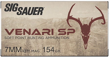 SIG SAUER VENARI AMO 7MM 154 GR SOFT POINT 20RD (10 PER CASE)
