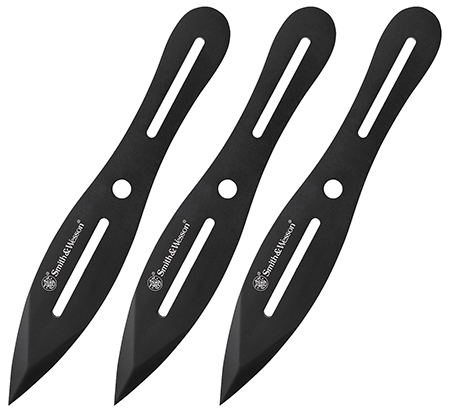 SWK SWTK8BCP 8" THROWING KNIVES 3 PACK BLACK
