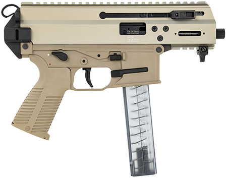 B&T APC9K 9MM 4.3" 30RD W/ADAPTR TAN