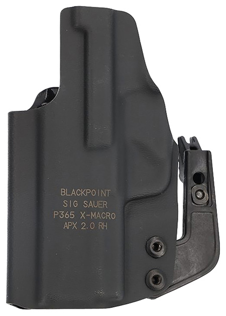 SIG HOLSTER P365 X MACRO APX 2.0 RH BPT BLK