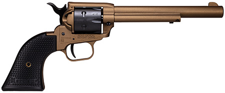 HERITAGE SRR .22LR 6 1/2'' 6 RD BURNT BRONZE/SBK