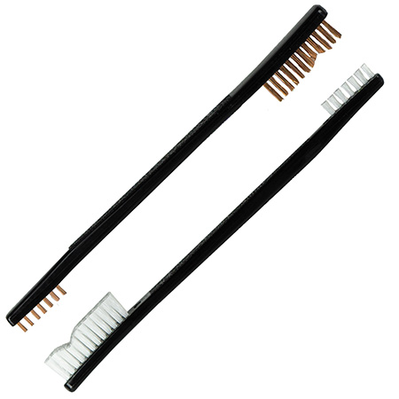 KLEEN BR DBL NYL & BZ CLN BRUSH SET