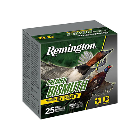REMINGTON 12 GA 2.75" 1.25 OZ #2 BISMUTH AMMO 25RD