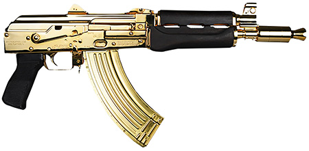 ZPAP92 7.62X39 24K GOLD/WD