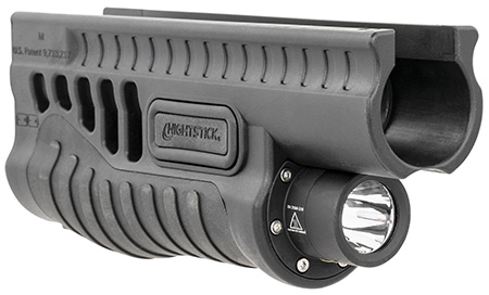 Nightstick SFL11GL Shotgun Forend Light Black 1200 Lumens White LED Green -img-1