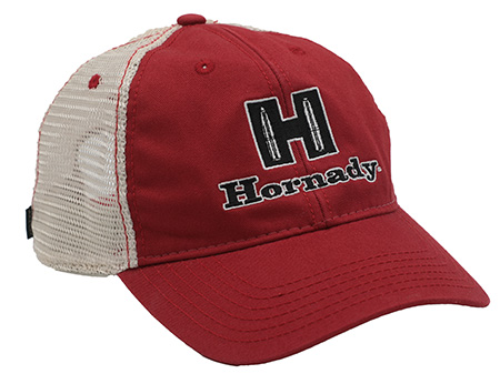 Hornady 99231 Cap Mesh White Red Structured-img-1