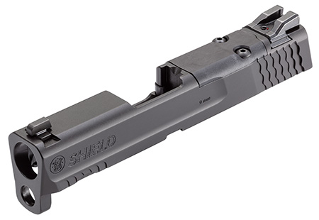 S&W Slide Assembly M&P 9 Shield Pistol Optics Ready White Dot Sights