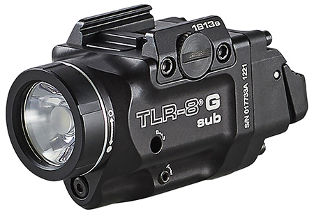 Streamlight 69438 TRL-8 G Sub Gun Light with Green Laser Black Anodized 50-img-1