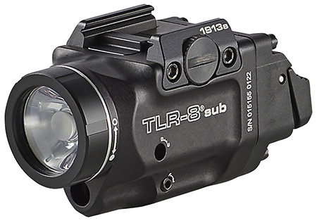 Streamlight 69418 TLR-8 Sub Gun Light with Red Laser Black Anodized 500 Lu-img-1