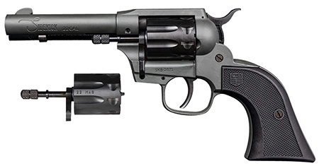 DIAMONDBACK SIDEKICK 22LR/WMR 4.5 REVL DK GRAY