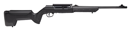 SAVAGE A22 22LR TAKEDOWN RIFLE 18" BLK SYNTH STK