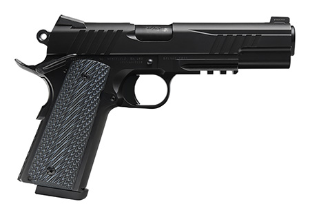1911 GOVT 45ACP BLK/BLK RAIL