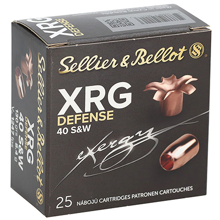 S&B 40 S&W 130GR XRG 25/1000