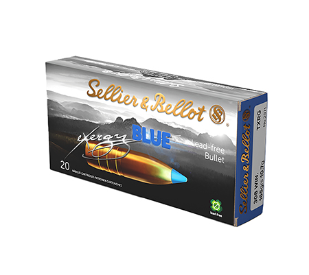 S&B EXERGY BLUE 308 WIN 165GR 20/240