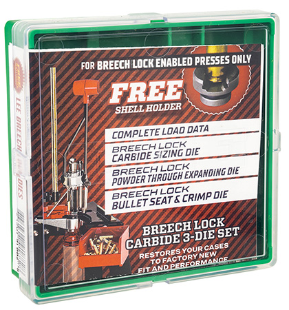 LEE 9MM LUGER BL BSH CARBIDE 3 DIE SET
