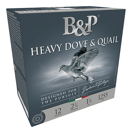 B&P 12B18D6   DOVE&QUAIL 12 2-3/4"1-1/8  6   25/10