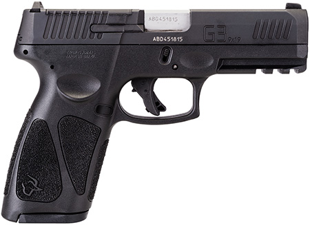 TAURUS G3 9MM BK/BK 4.0IN 2x17 RDS TORO